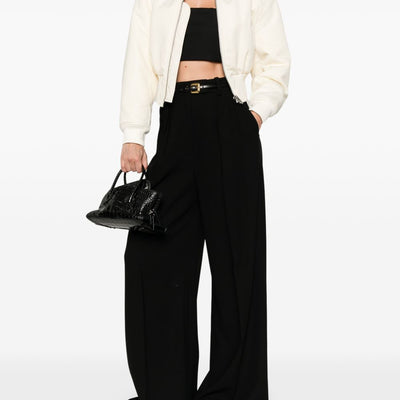 Balenciaga Cropped bomber jacket