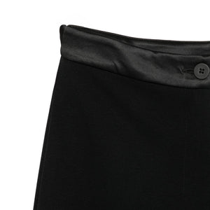 Emporio Armani Satin-Finish Tapered Trousers