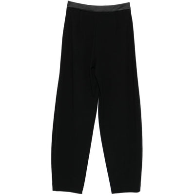 Emporio Armani Satin-Finish Tapered Trousers