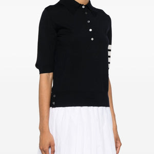 Thom Browne T-shirts and Polos NAVY