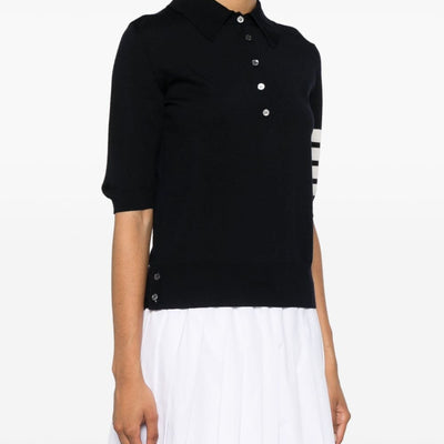 Thom Browne T-shirts and Polos NAVY