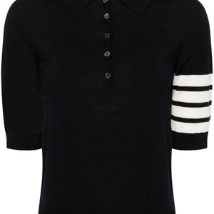 Thom Browne T-shirts and Polos NAVY
