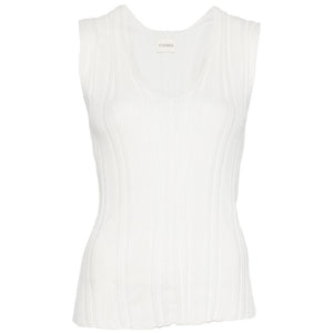 Closed Linen Cotton V-Necked Sweater