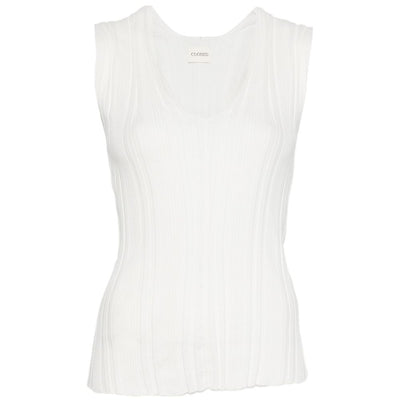 Closed Linen Cotton V-Necked Sweater