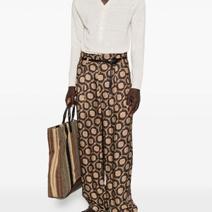 Emporio Armani Printed Trousers