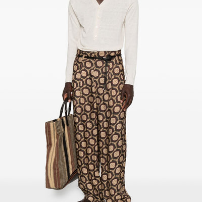 Emporio Armani Printed Trousers