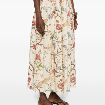 Into The East Linen Silk Blend Trousers