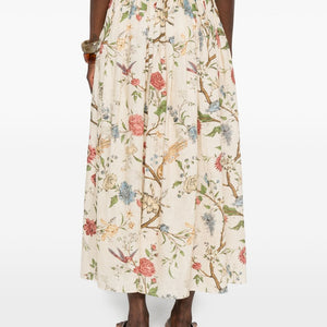 Into The East Linen Silk Blend Trousers