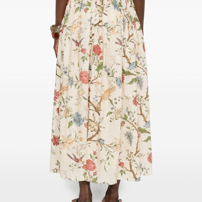Into The East Linen Silk Blend Trousers