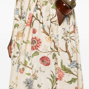 Into The East Linen Silk Blend Trousers