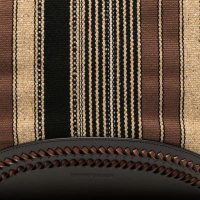 Emporio Armani Striped Tote Bag