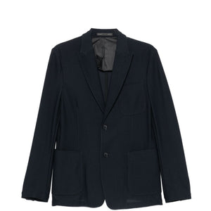 Giorgio Armani Icon Single-Breasted Blazer Jacket