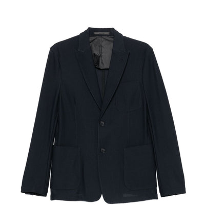Giorgio Armani Icon Single-Breasted Blazer Jacket