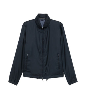 Giorgio Armani Cashmere Silk Blend Blouson Jacket