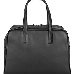 Mizuiro Medium Leather Boston Bag