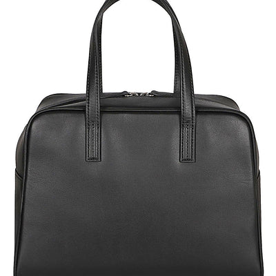 Mizuiro Medium Leather Boston Bag