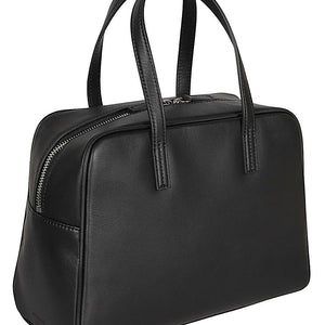 Mizuiro Medium Leather Boston Bag