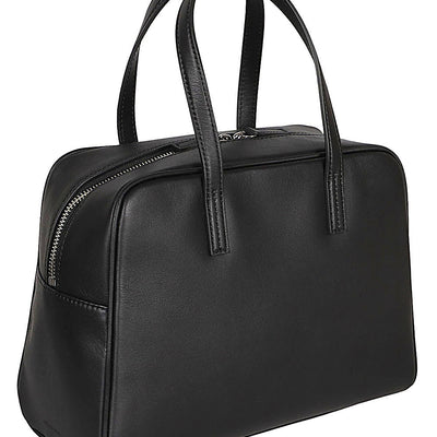 Mizuiro Medium Leather Boston Bag