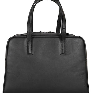 Mizuiro Medium Leather Boston Bag