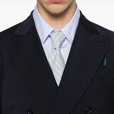 Boglioli Wool Blend Double-Breasted Suit