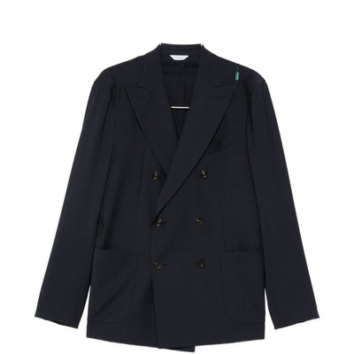 Boglioli Wool Blend Double-Breasted Suit