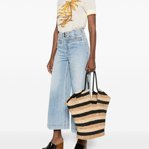 Zimmermann Striped Shoulder Bag