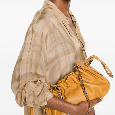 Zimmermann Ruched Chain Shoulder Bag