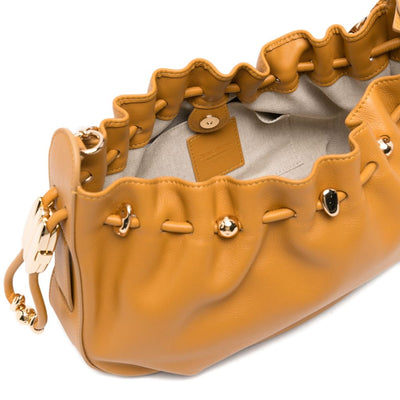Zimmermann Ruched Chain Shoulder Bag