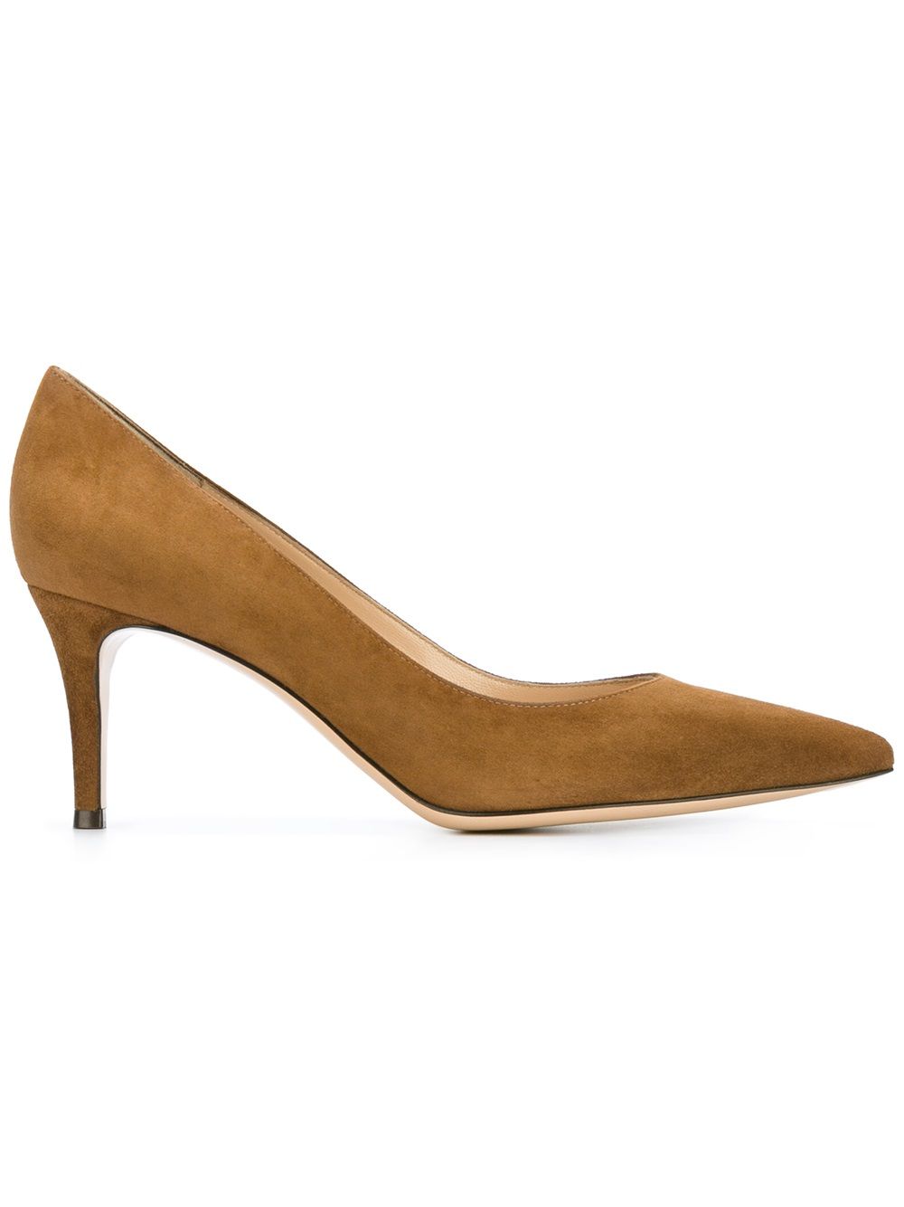 Gianvito Rossi With Heel BROWN