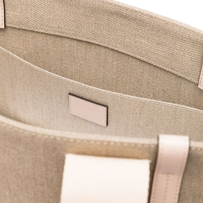 Chloé Chloe Woody Small Linen Tote
