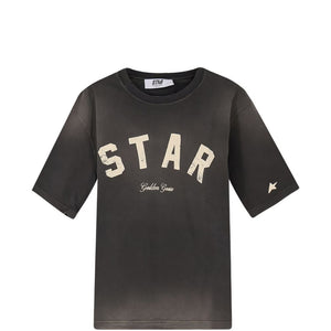 GOLDEN GOOSE T-shirts and Polos DARK GREY