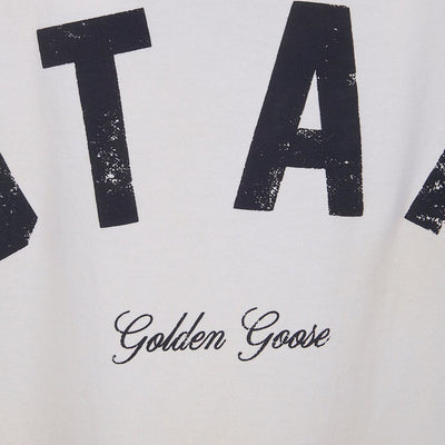 GOLDEN GOOSE T-shirts and Polos WHITE