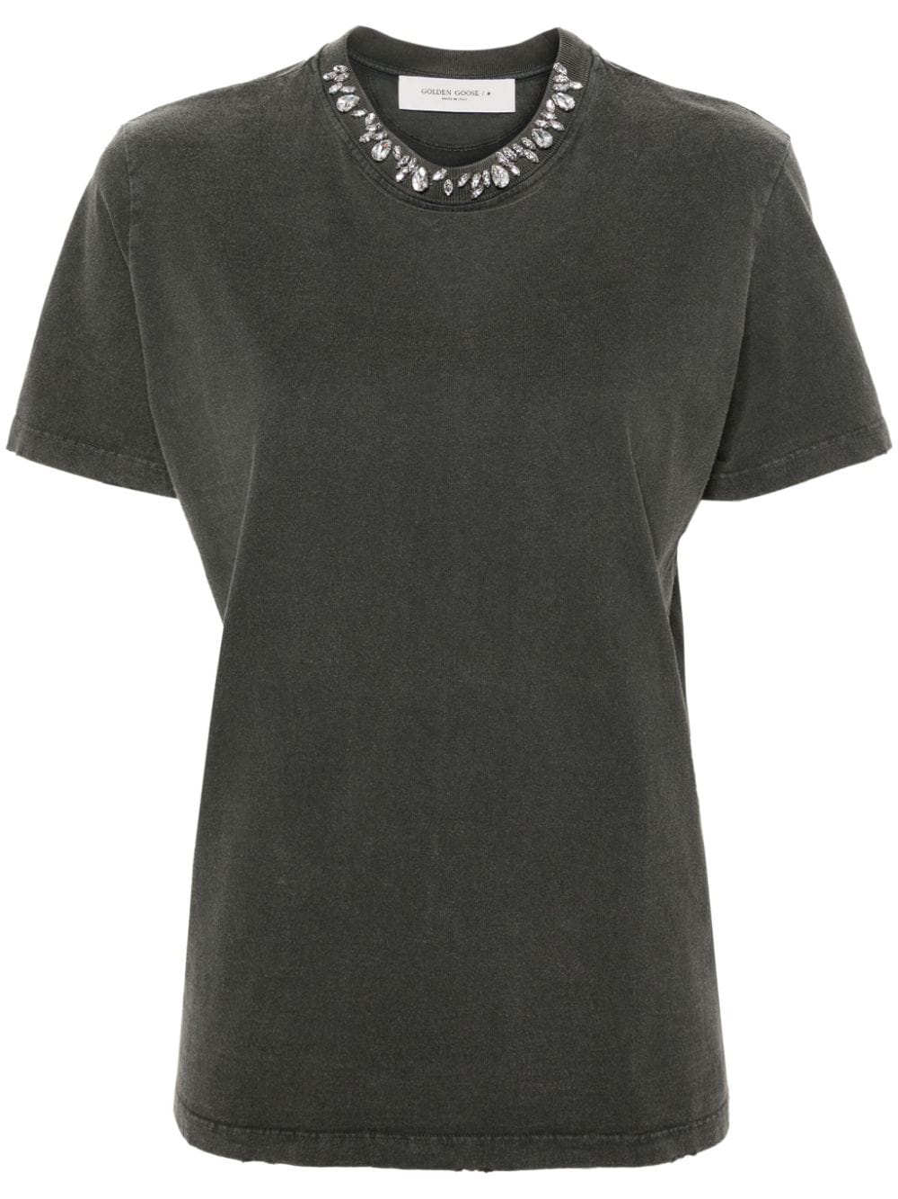 GOLDEN GOOSE T-shirts and Polos DARK GREY