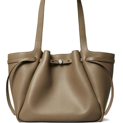 Tory Burch Pebbled Leather Top Handle Bag