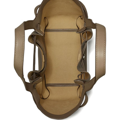 Tory Burch Pebbled Leather Top Handle Bag