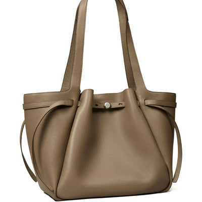 Tory Burch Pebbled Leather Top Handle Bag
