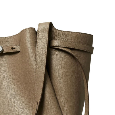 Tory Burch Pebbled Leather Top Handle Bag