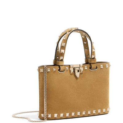 Valentino Garavani Rockstud Suede Mini Bag