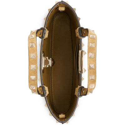 Valentino Garavani Rockstud Suede Mini Bag