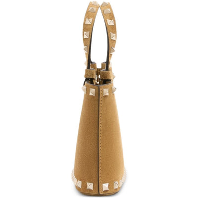 Valentino Garavani Rockstud Suede Mini Bag