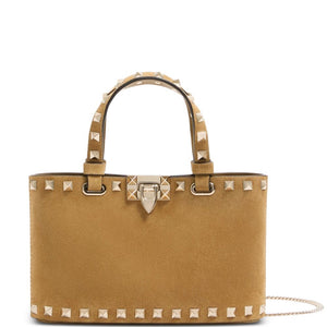 Valentino Garavani Rockstud Suede Mini Bag