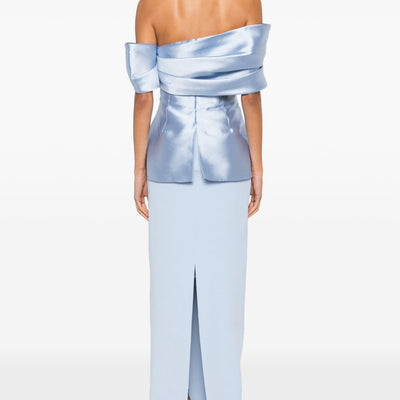 Solace London Dresses LIGHT BLUE
