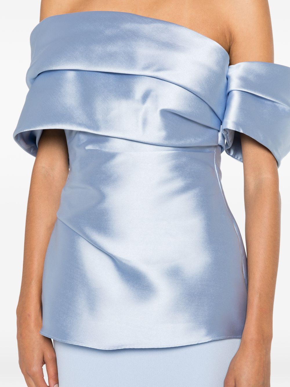 Solace London Dresses LIGHT BLUE