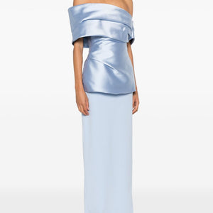 Solace London Dresses LIGHT BLUE
