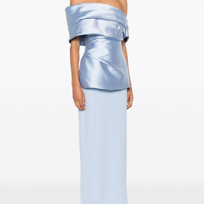 Solace London Dresses LIGHT BLUE