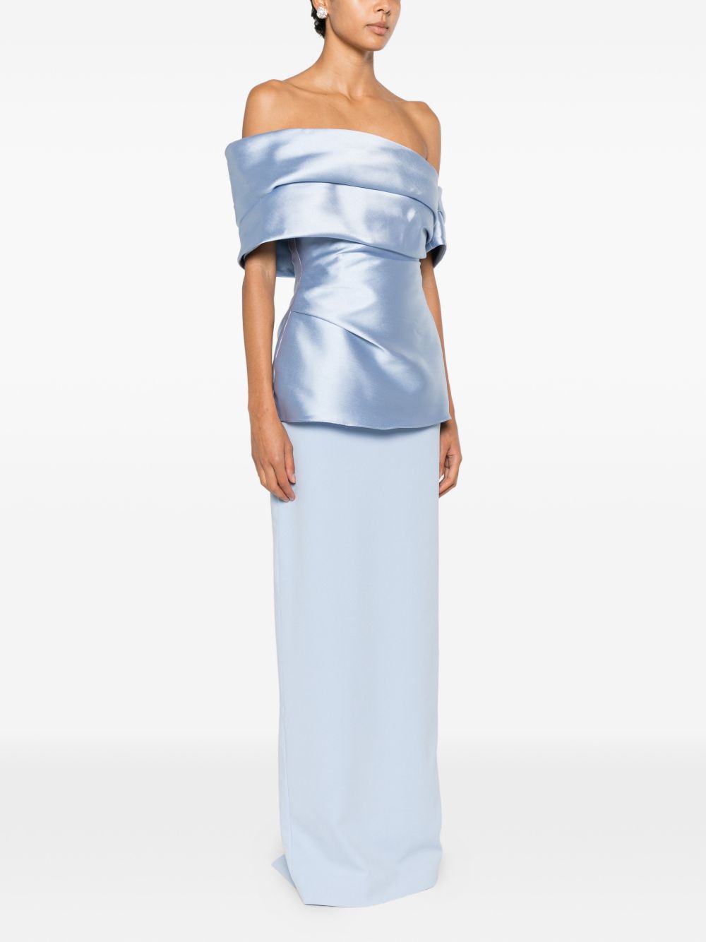 Solace London Dresses LIGHT BLUE
