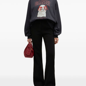 GANNI Sweaters BLACK