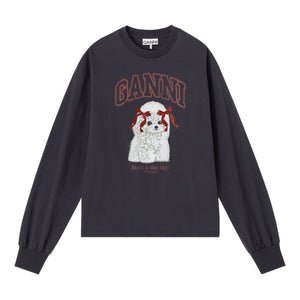 GANNI Sweaters BLACK
