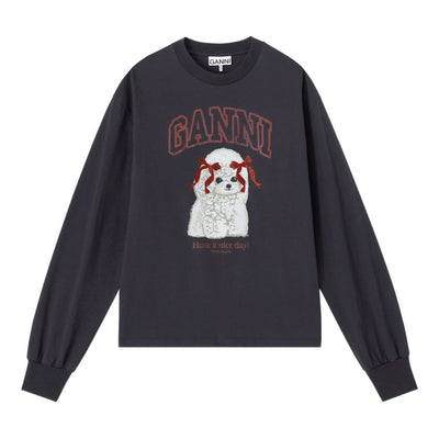 GANNI Sweaters BLACK