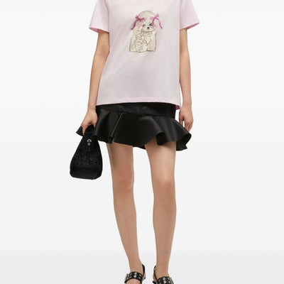 GANNI T-shirts and Polos PINK